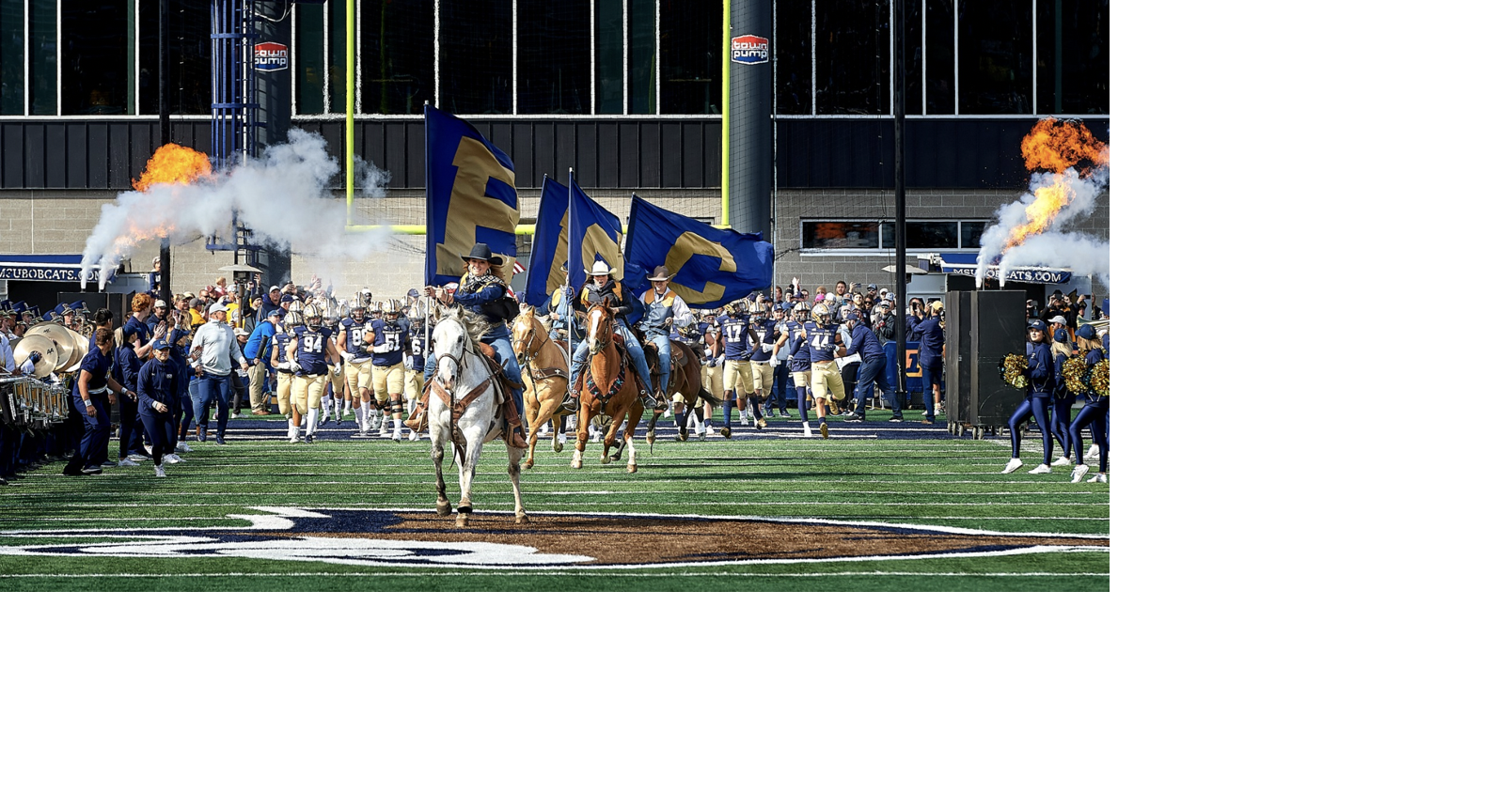 The greatest run out in college football: The MSU Rodeo Team ...