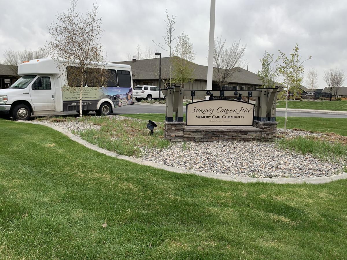 Bozeman memory care facility asking you to drive by and way in a parade