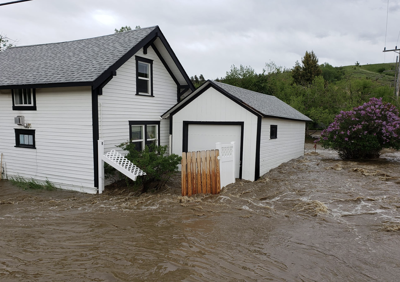 Severe flooding reported in Red Lodge, multiple homes destroyed