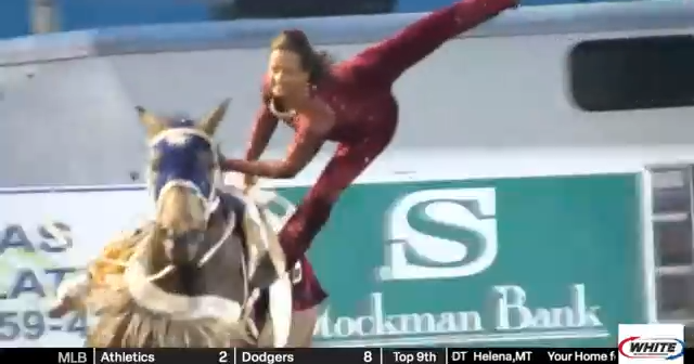 Meet the trick riders who bring excitement to rodeos across the country ...