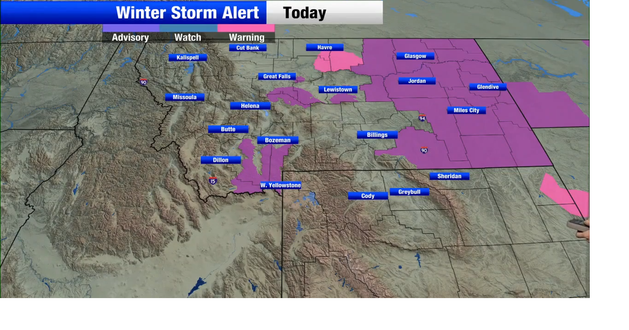 Snow and icy roads impact Montana driving conditions | Montana Local ...