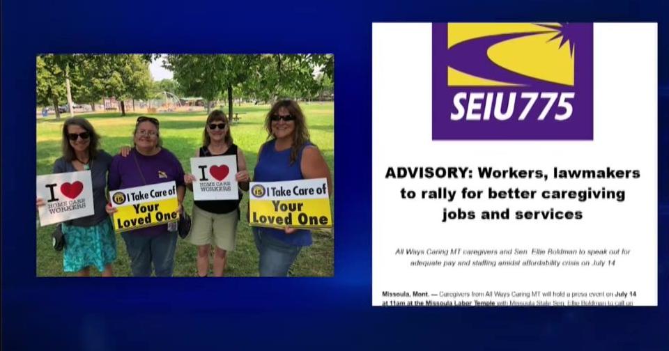 Missoula rally set to spotlight in-home caregiver pay concerns
