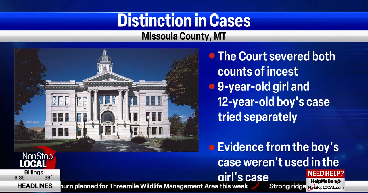 Missoula man convicted of incest following five-day jury trial - Vimarsana News