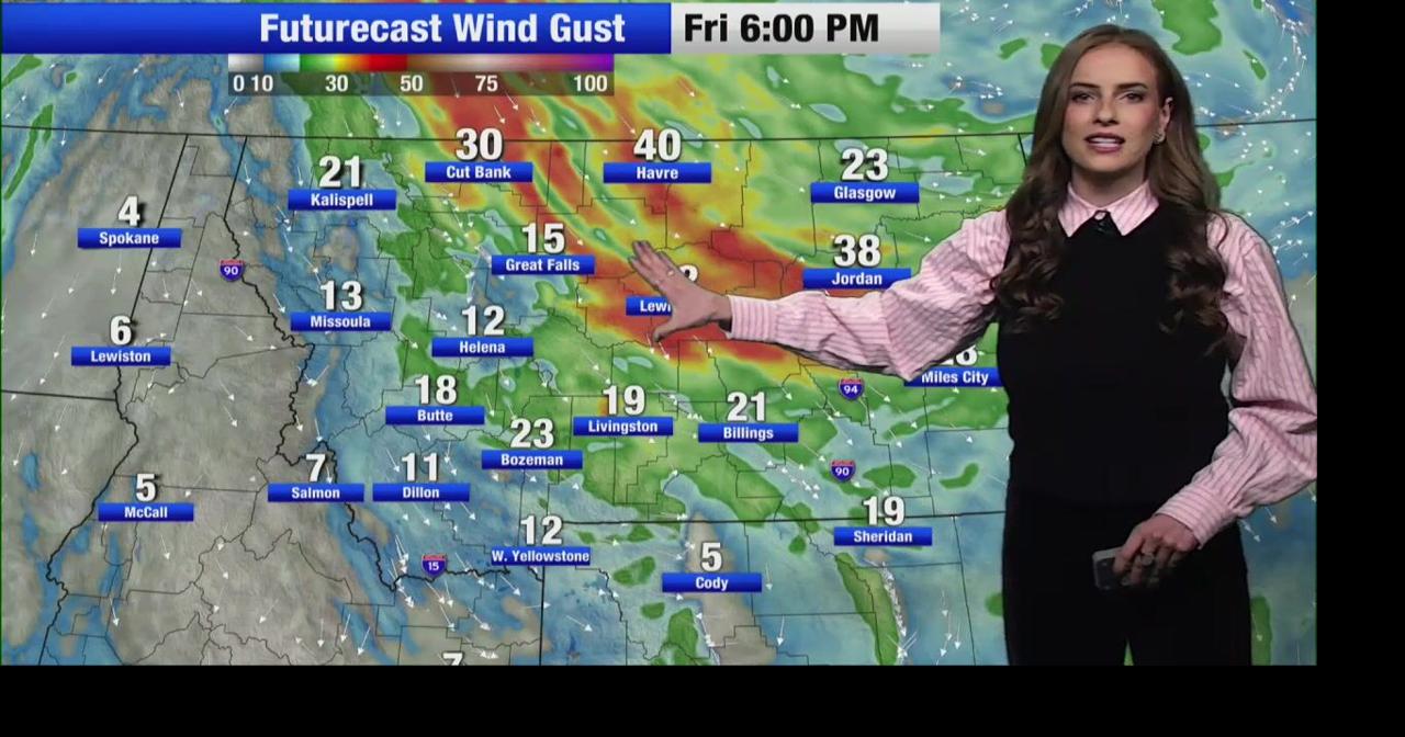 Snow, wind and cold stay in the Montana forecast into Friday night ...