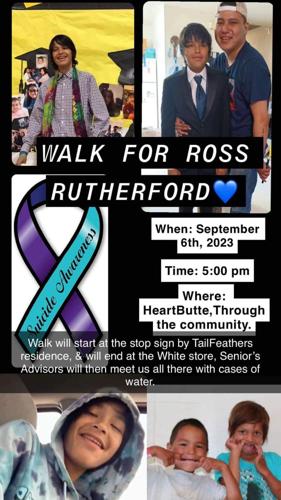 Walk for Ross Rutherford happening in Heart Butte community | Great ...