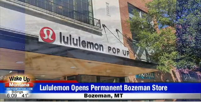 Lululemon opens permanent store, Business