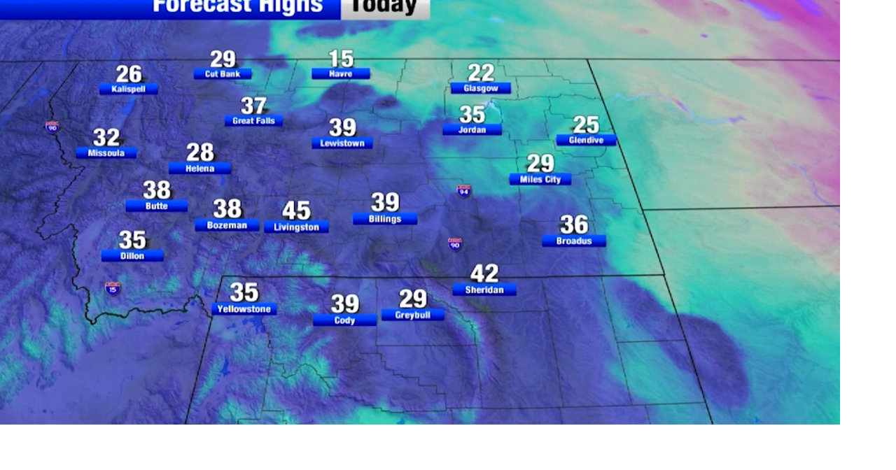 Wake Up Montana Weather Out the Door Forecast Jan 20, 2024 Montana