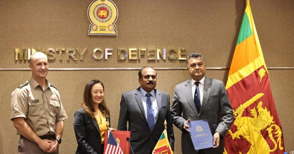 U.S. and Sri Lanka deepen military ties with new defense agreement