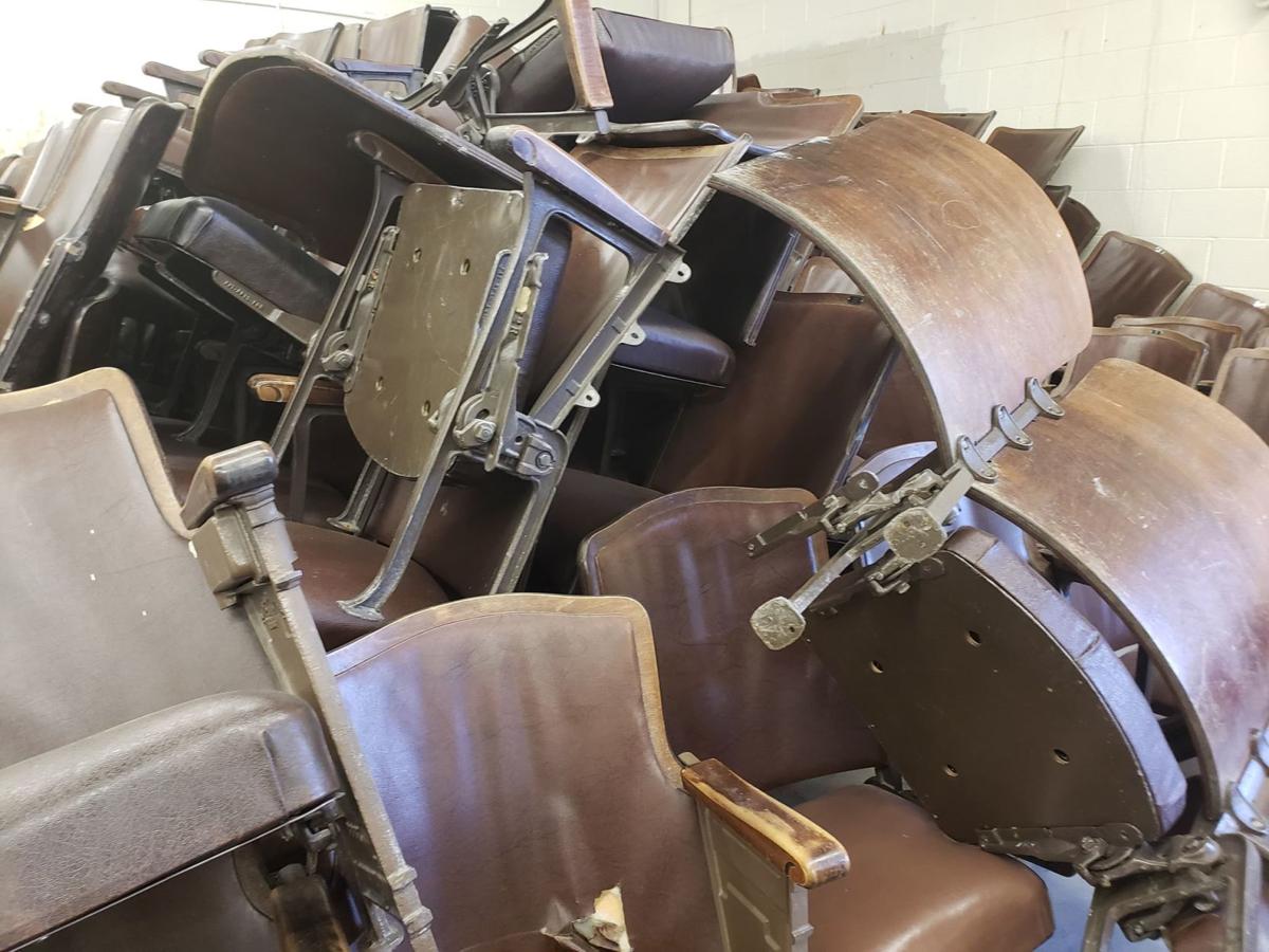 Old Great Falls High School Auditorium Chairs Up For Sale Abc