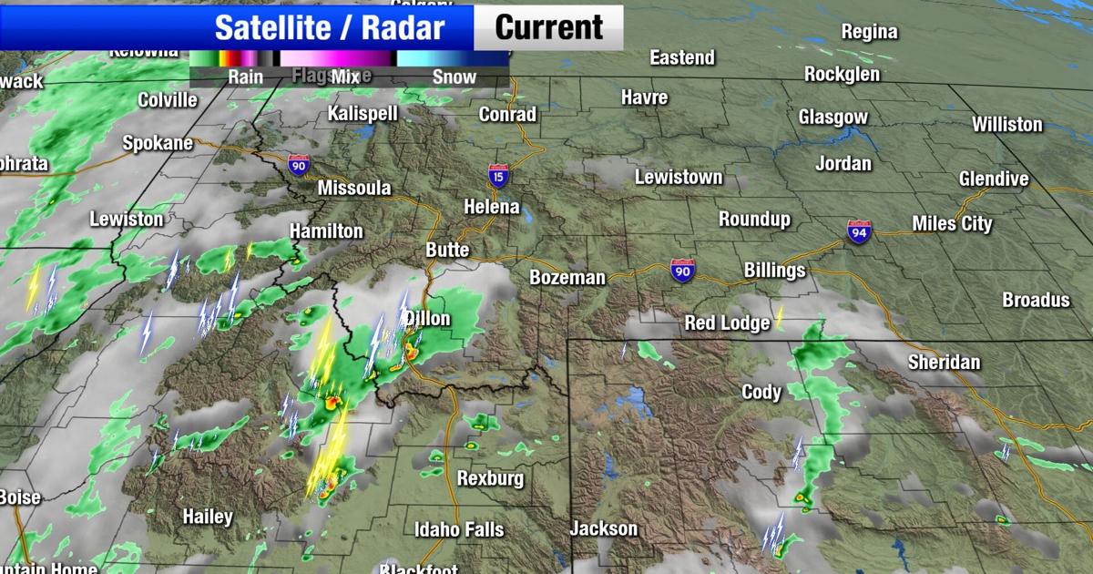 Mt Weather Sign Sunshine phased out by clouds and thunderstorms in some areas | Montana ...