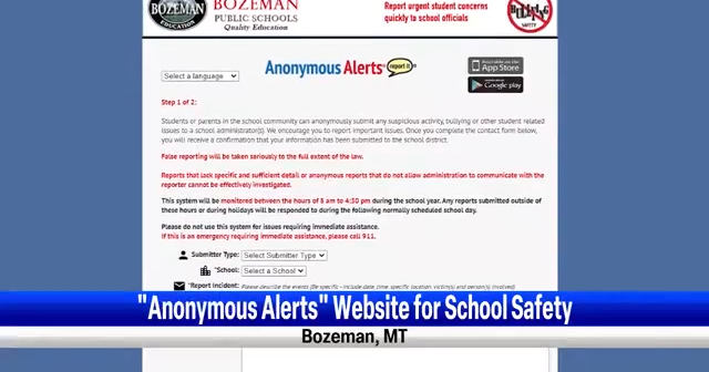 Bozeman families have anonymous tool to track school concerns | Bozeman ...