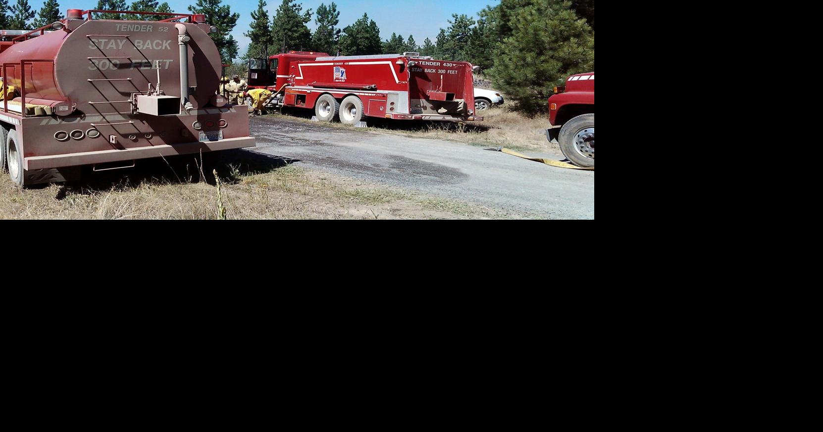 UPDATE Firefighters Attack Brush Fire South Of Reardan