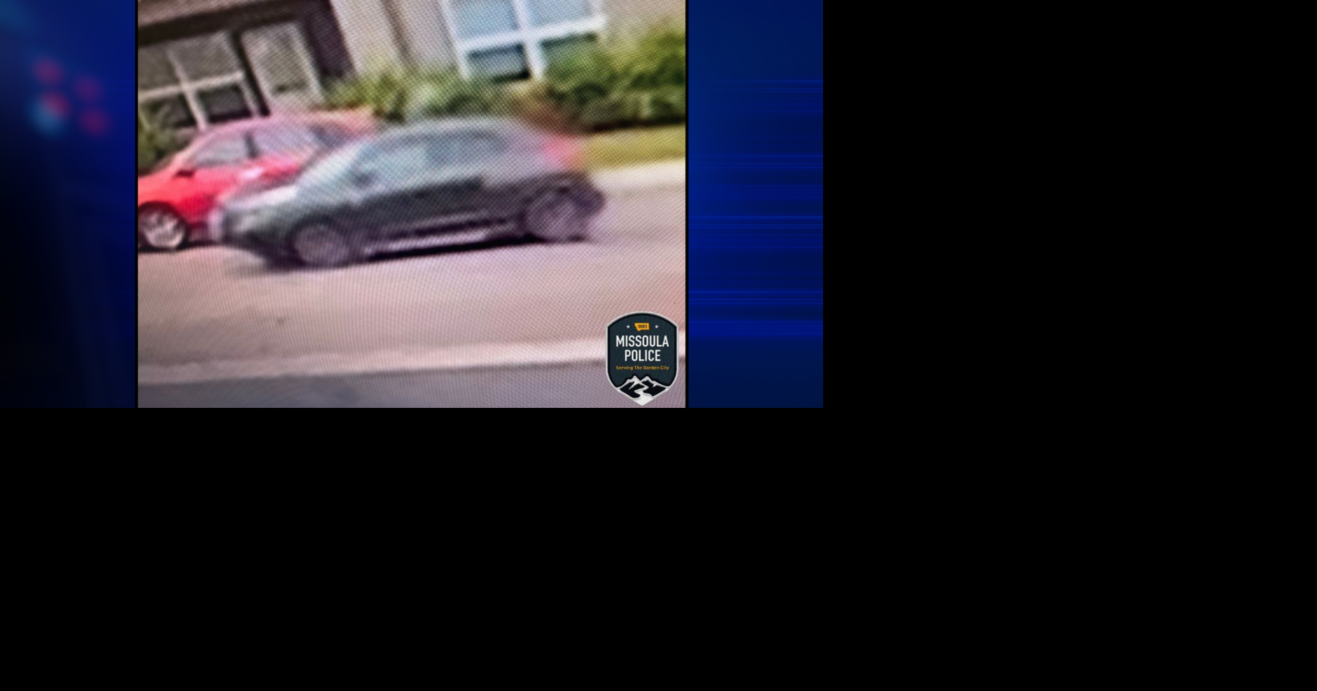 Missoula police seek help identifying car involved in negligent