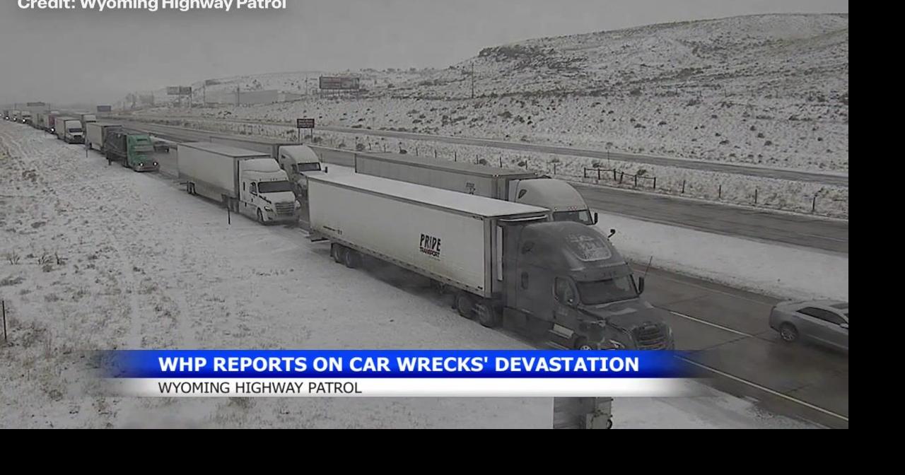 Severe I-80 pileup in Wyoming leaves 2 dead, 22 hurt in icy chaos