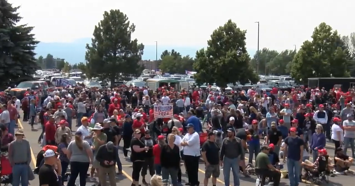 High turnout from across the country at Bozeman Trump rally | Bozeman ...