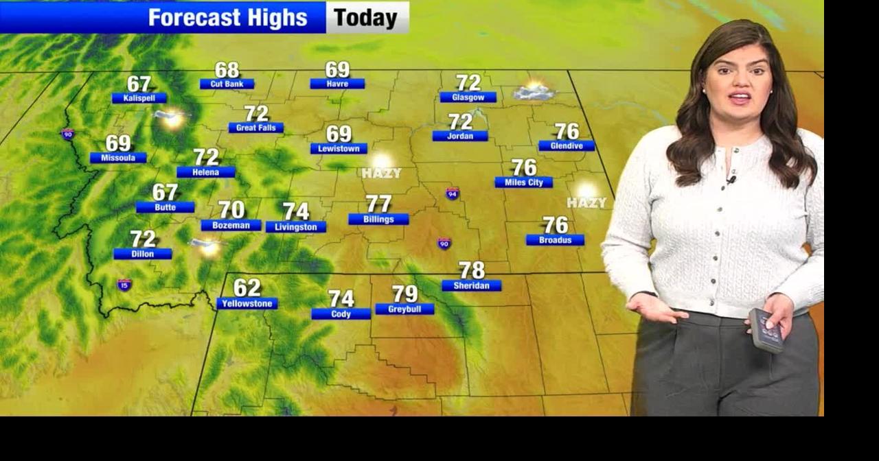 A passing dry cold front will increase winds and cool temperatures ...