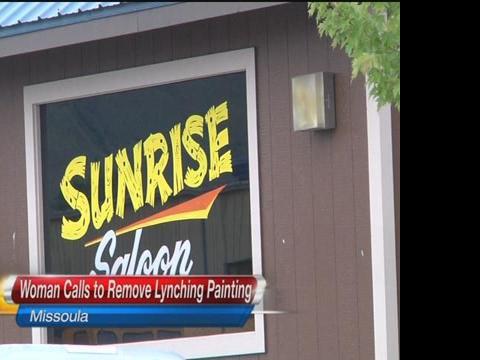 Controversy Over Lynching Painting In Sunrise Saloon News