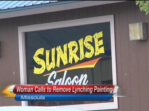 Controversy Over Lynching Painting In Sunrise Saloon News