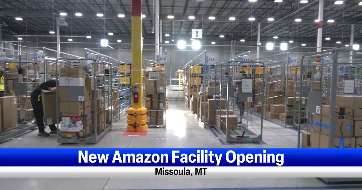 First Amazon Location Montana's first Amazon facility launches | Missoula News ...