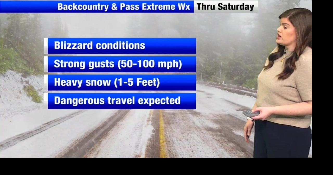 Extreme weather impacts by way of wind and snow can be expected into ...