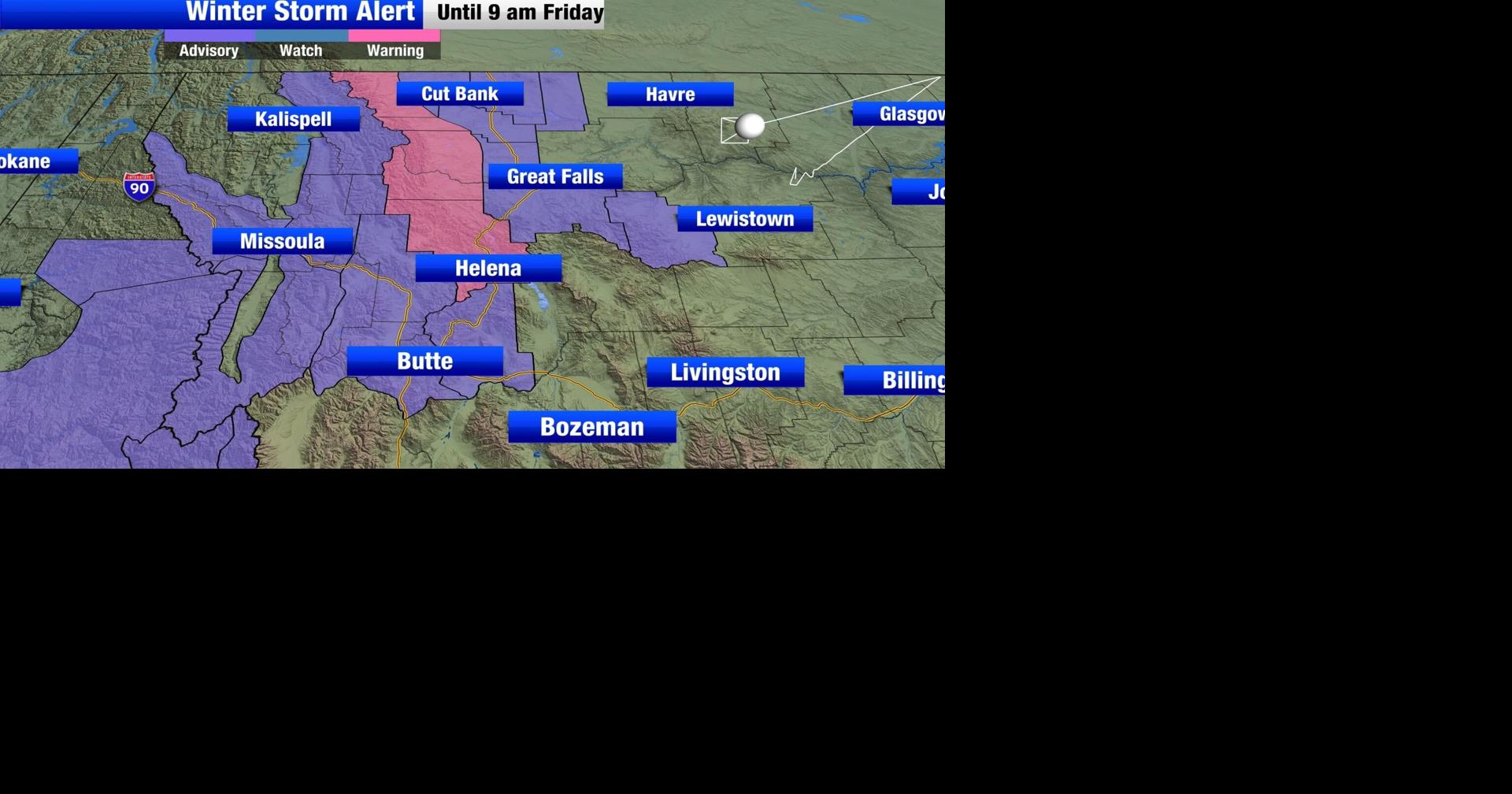 WEATHER AUTHORITY ALERT: Spring snow continues | Montana Local Weather ...
