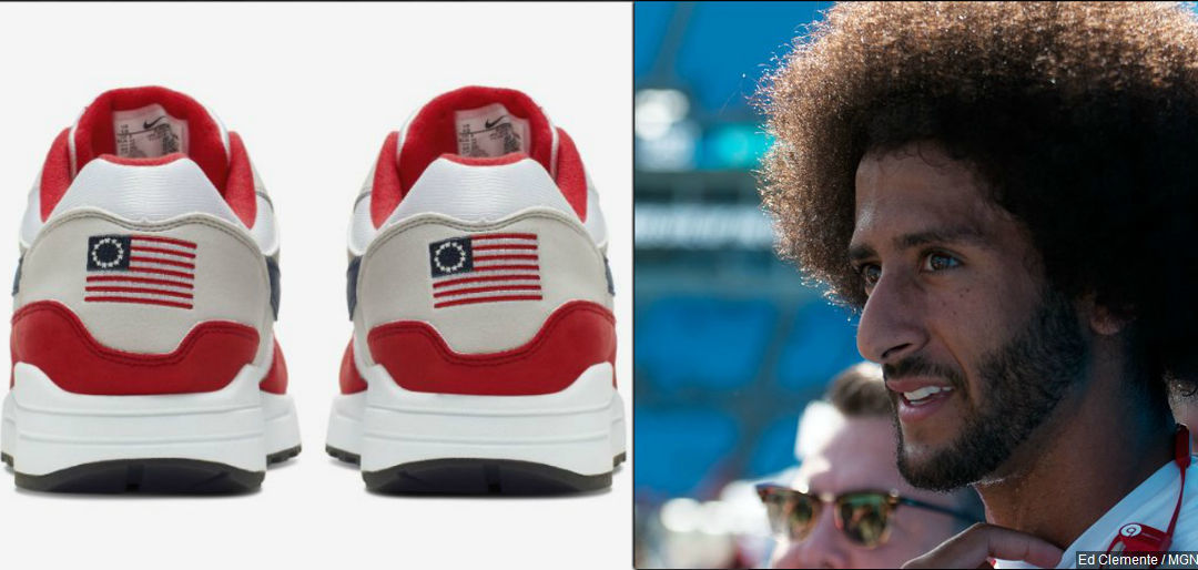 Nike on sale flag kaepernick