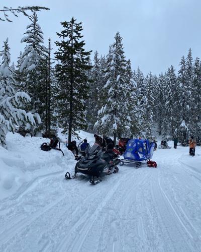 Injured snowmobiler rescued outside West Yellowstone