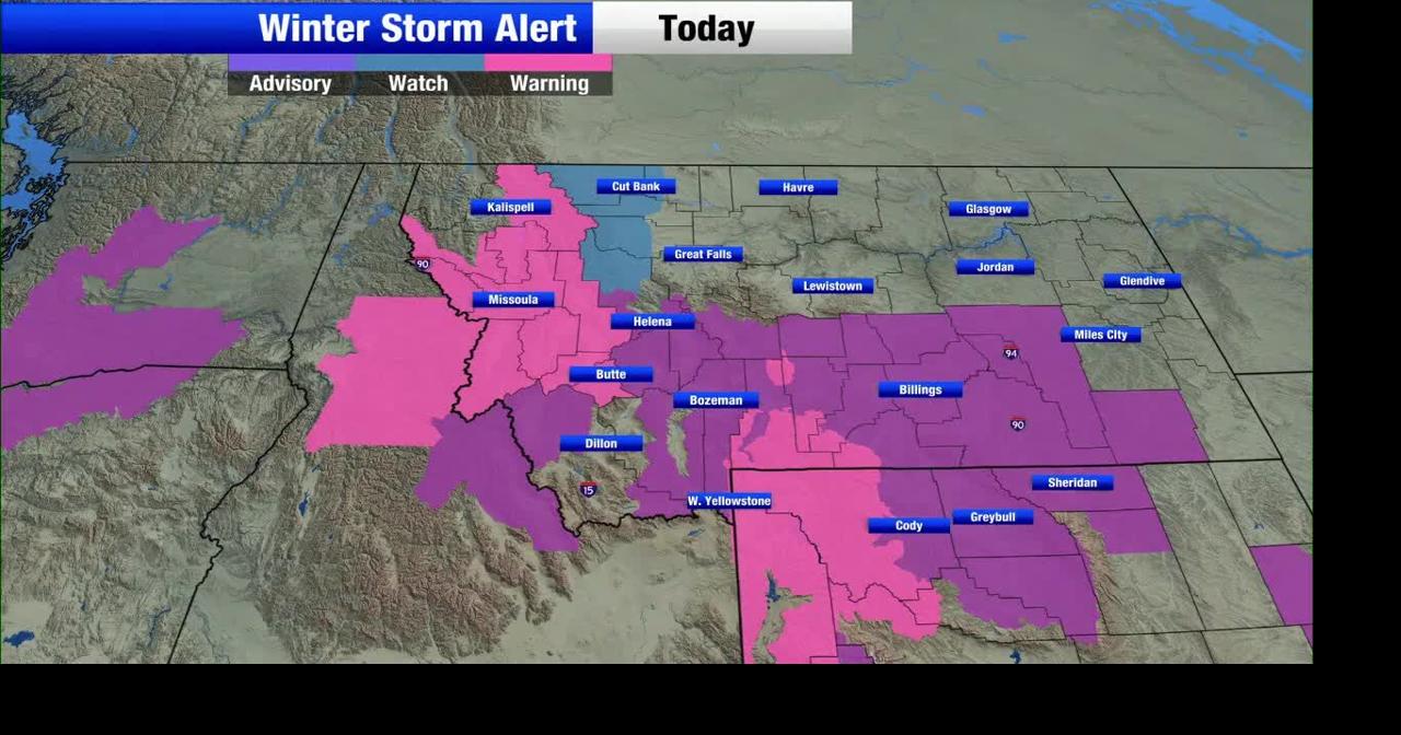 Blowing snow continues weather alert for Montana | Montana Local ...