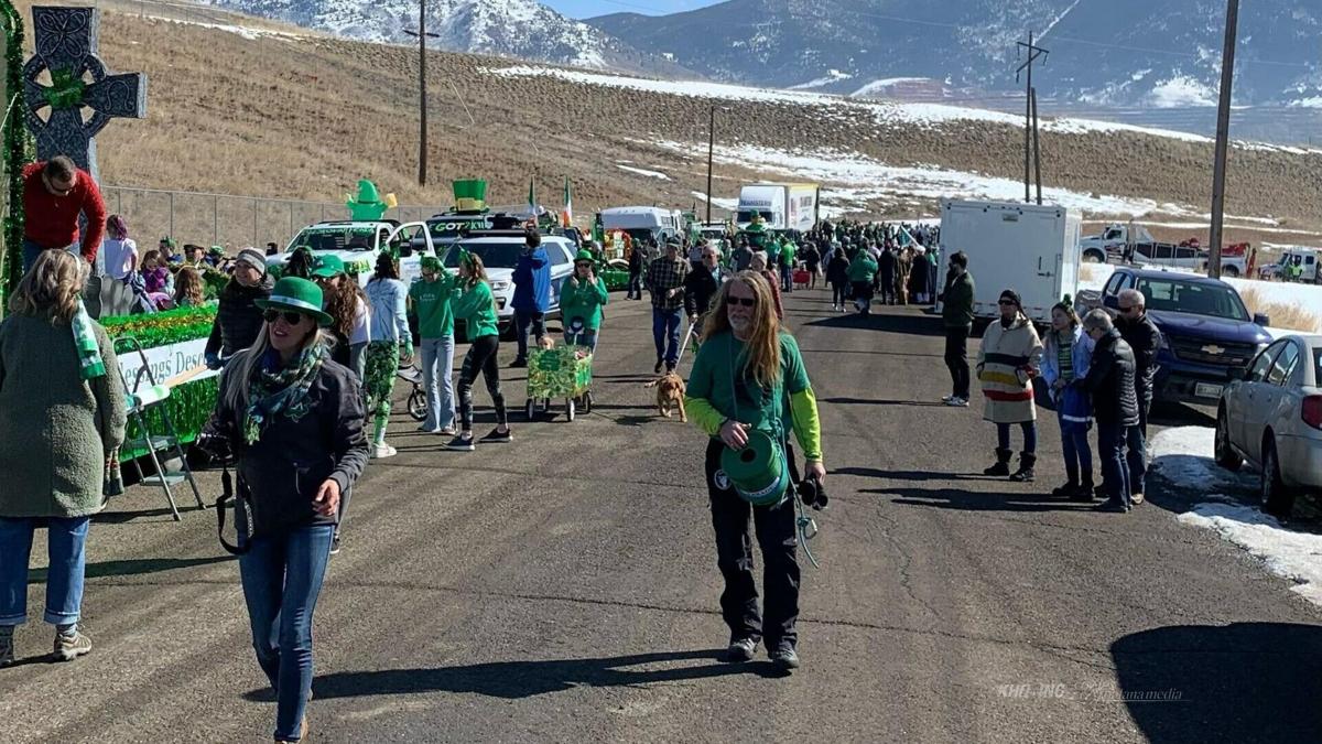 St. Patrick's Day 2023 in Butte, America, Butte