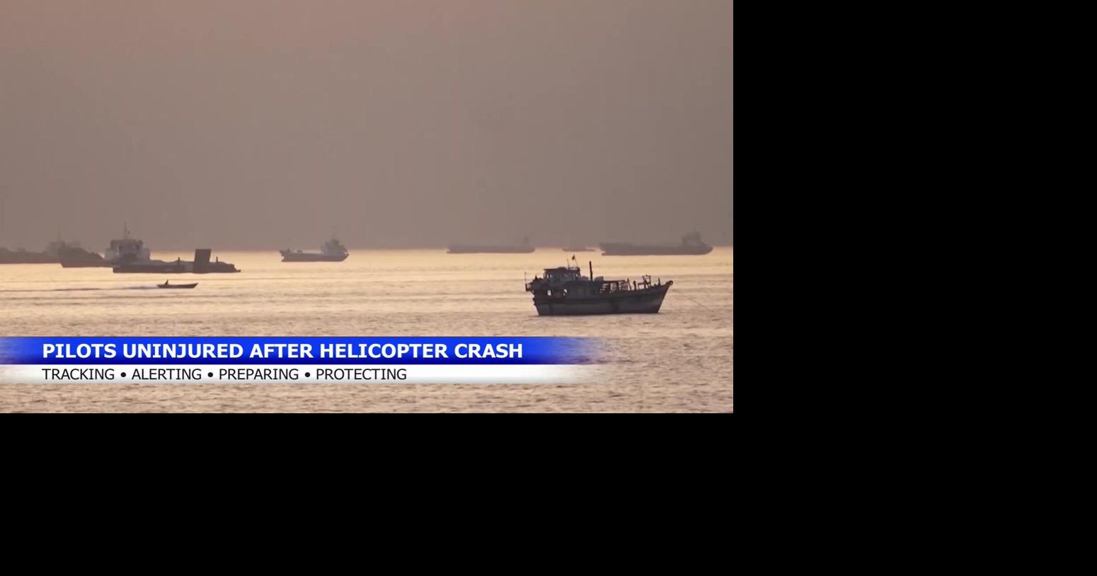 Pilots reportedly safe after helicopter crash near Strait of Hormuz