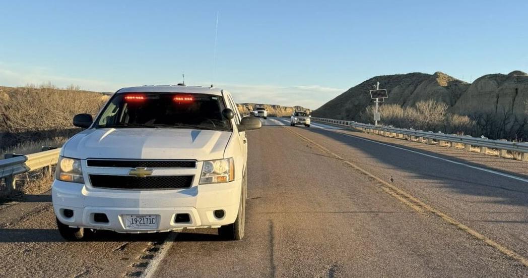 Icy conditions seen around north-central Montana Friday morning