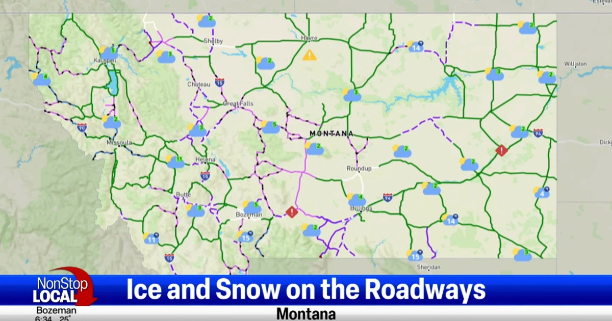 Road conditions icy in western portion of Montana | Helena News