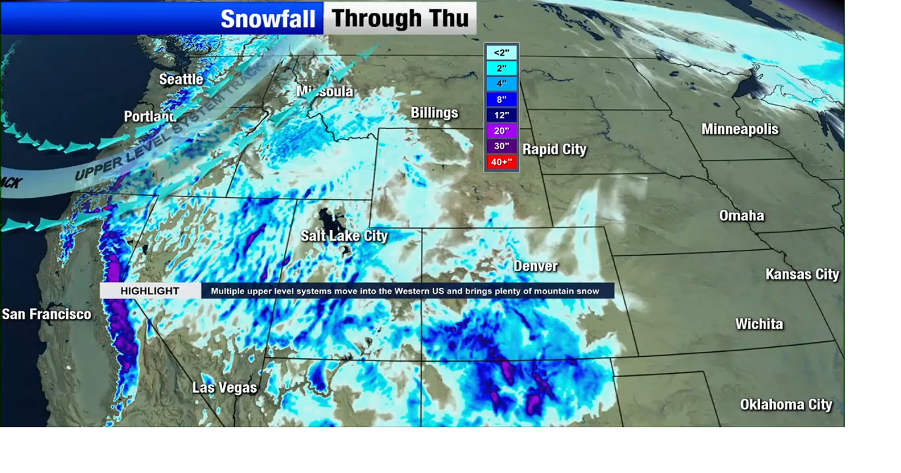 Chance of snow accumulating in MT increases by weekend Montana Local
