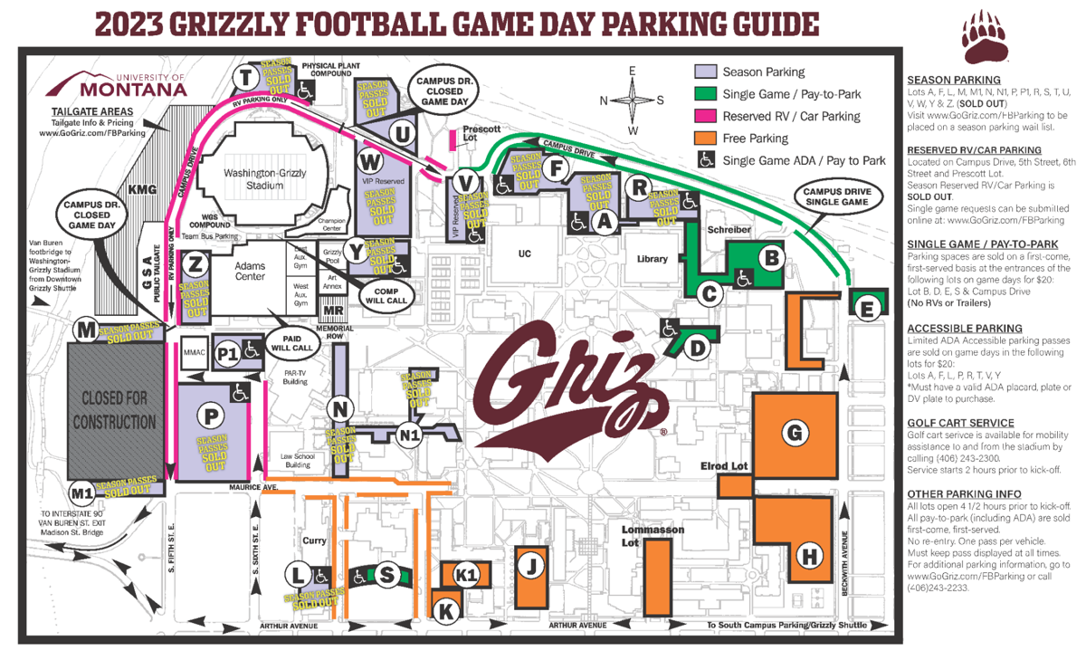 What to know ahead of the 2023 Griz Homecoming football game