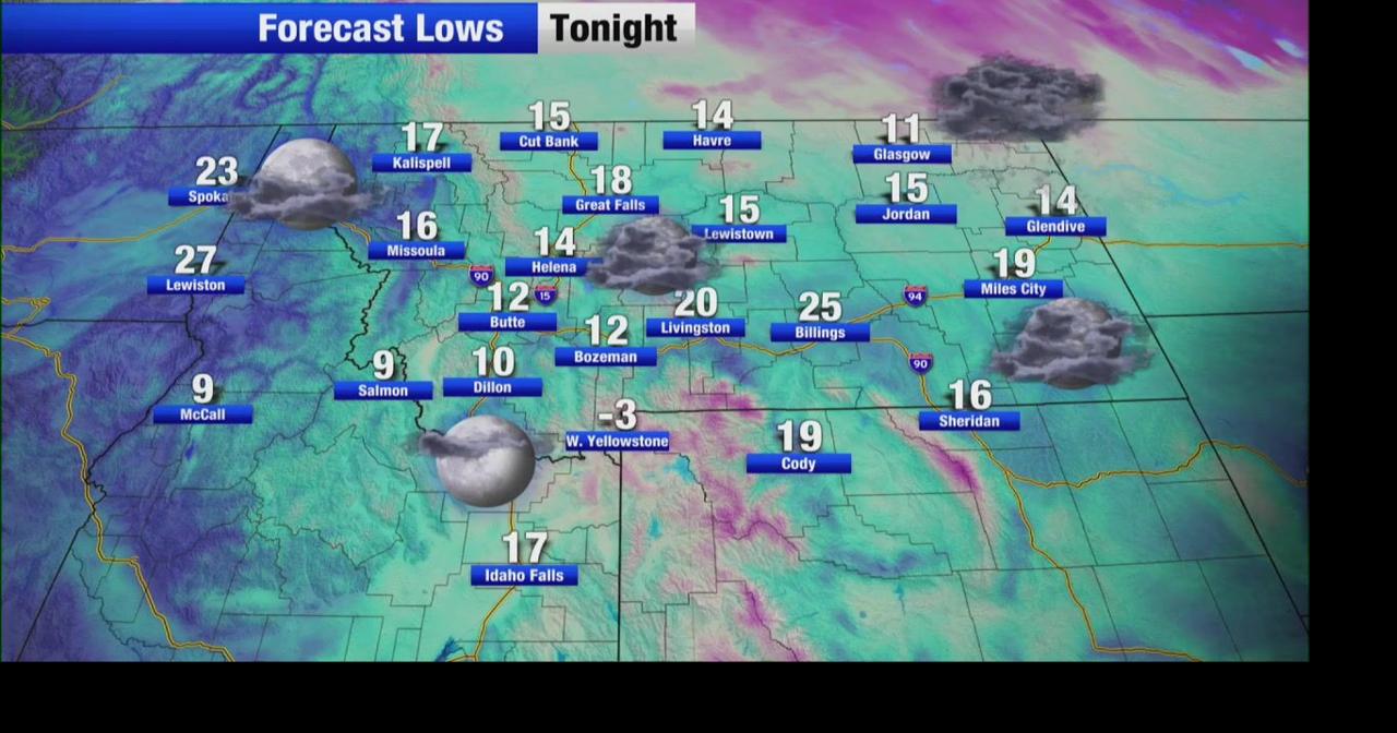 Crisp winter weather continues ahead of a very cold Friday | Montana ...