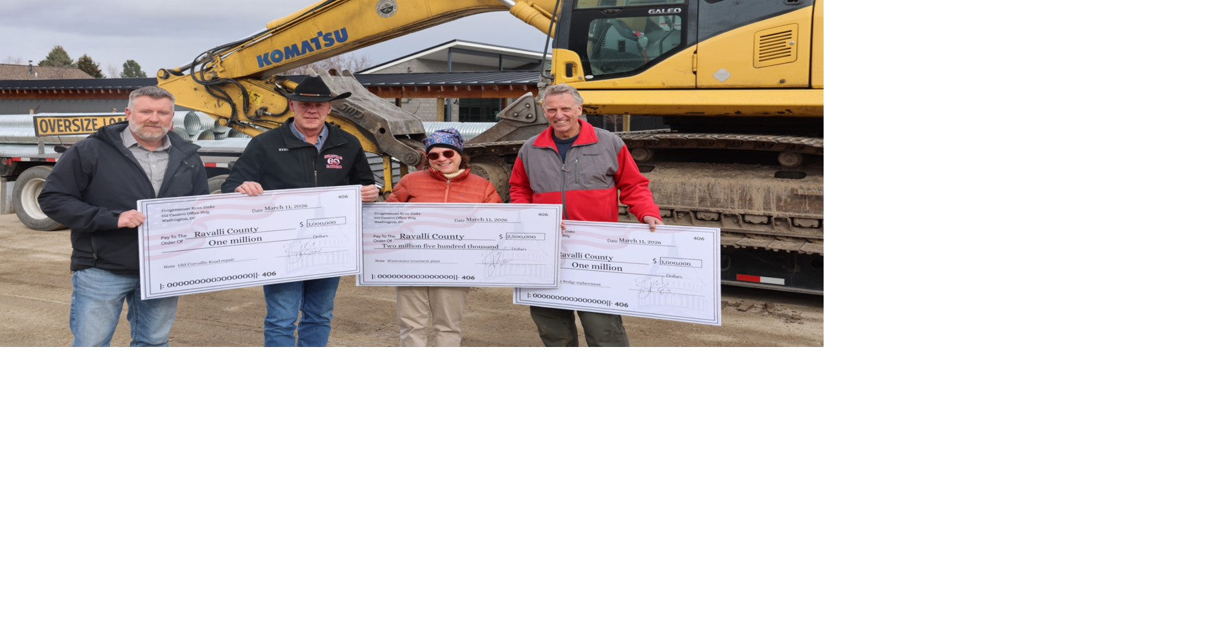 Federal funding boosts infrastructure in Western Montana | Missoula ...