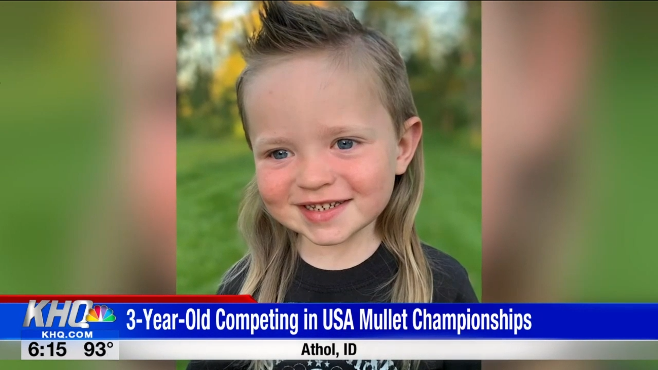 8-year-old known as 'Mullet Boy' competes in USA Mullet Championship