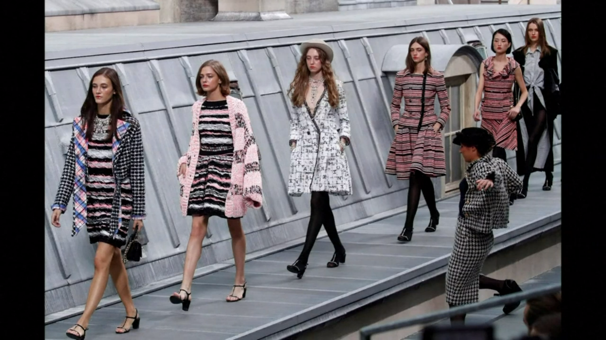 Watch Woman Joins Models On Catwalk During Paris Fashion Week
