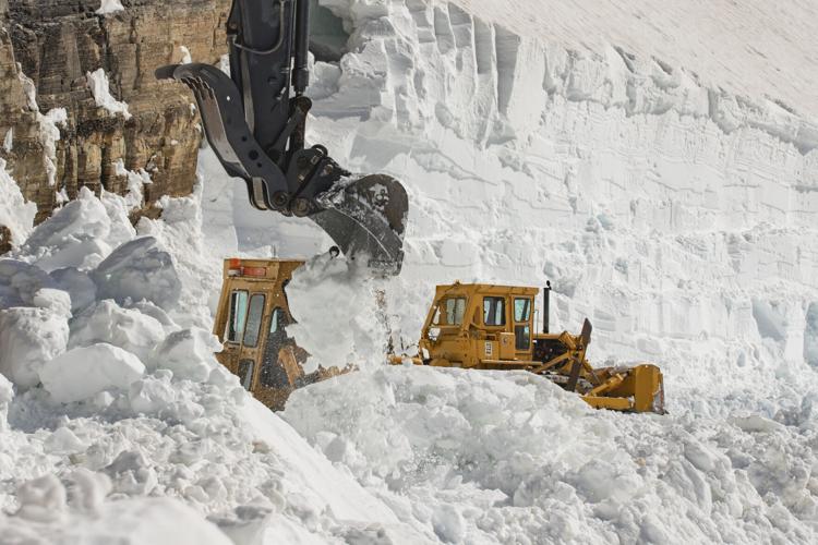 Plows in Glacier National Park reach The Big Drift | Great Falls News | montanarightnow.com