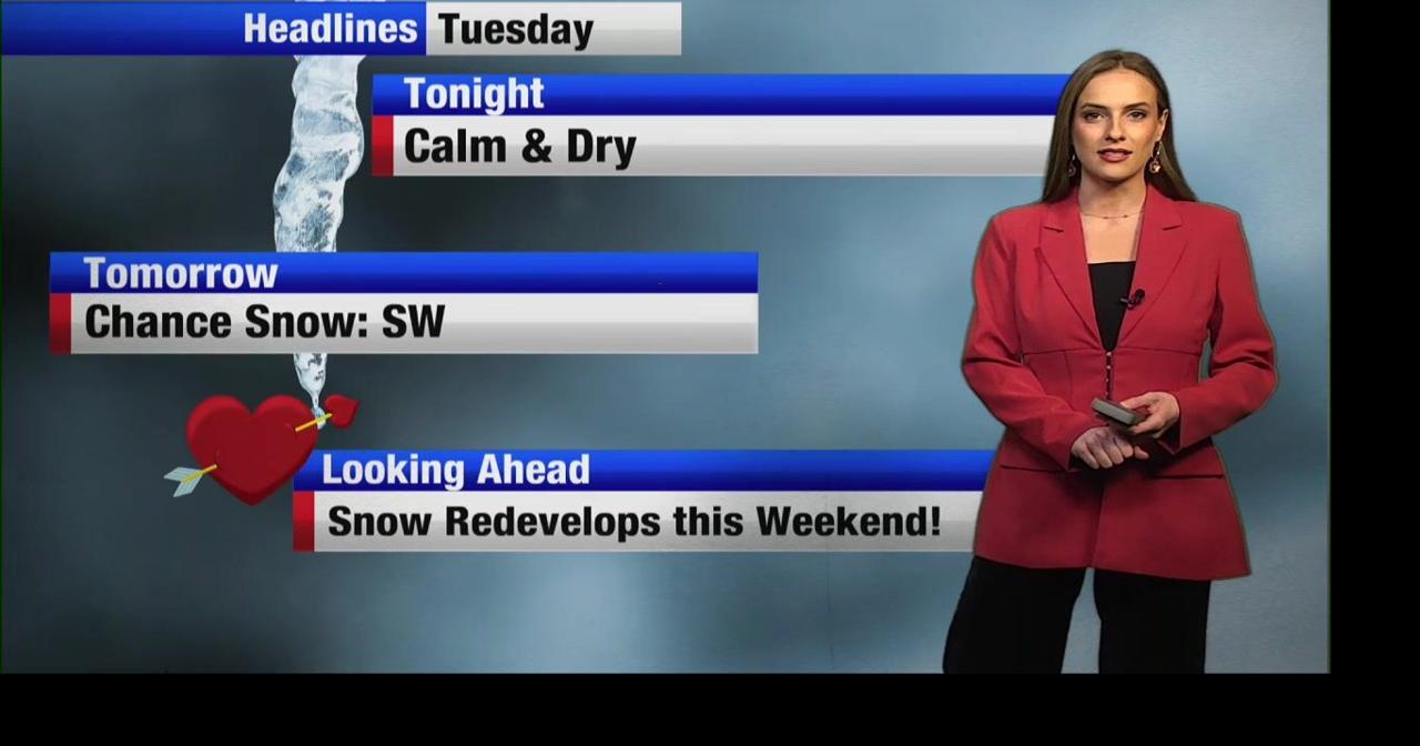 Snow potential returns to the southwest Wednesday