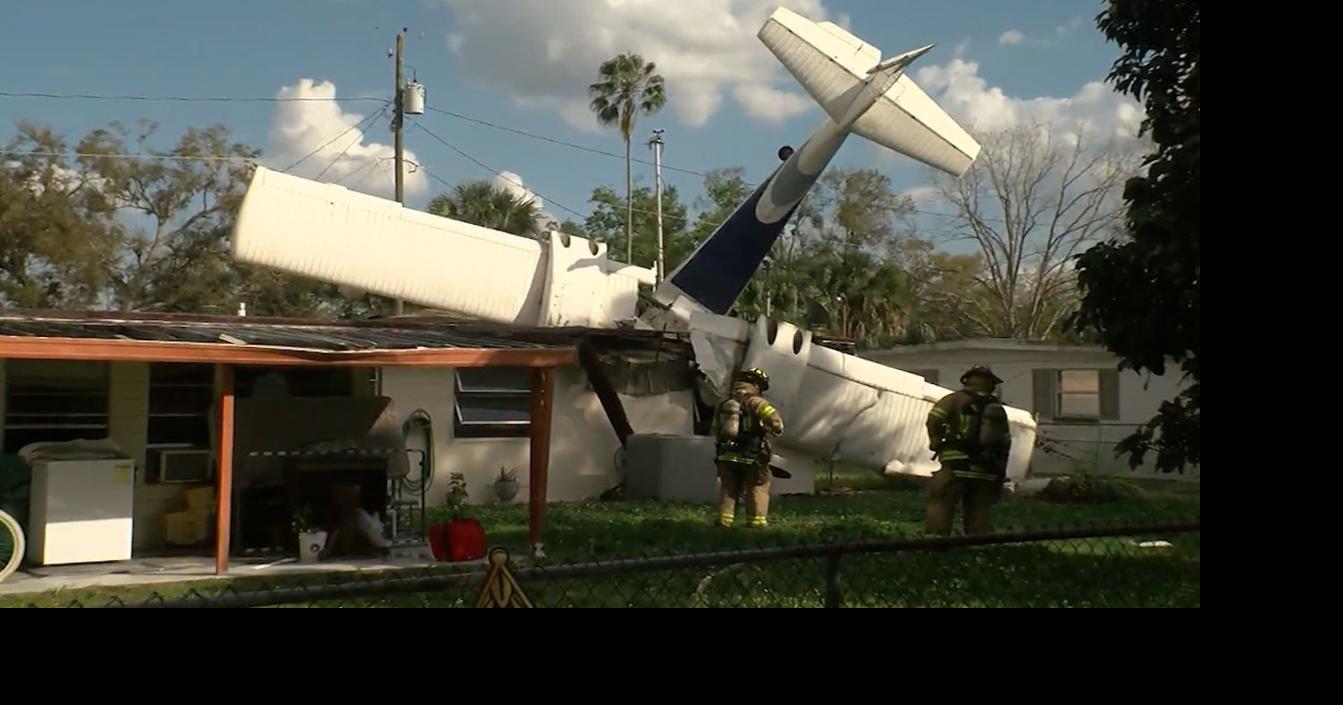 Two Injured When Plane Crashes In Winter Haven Lake
