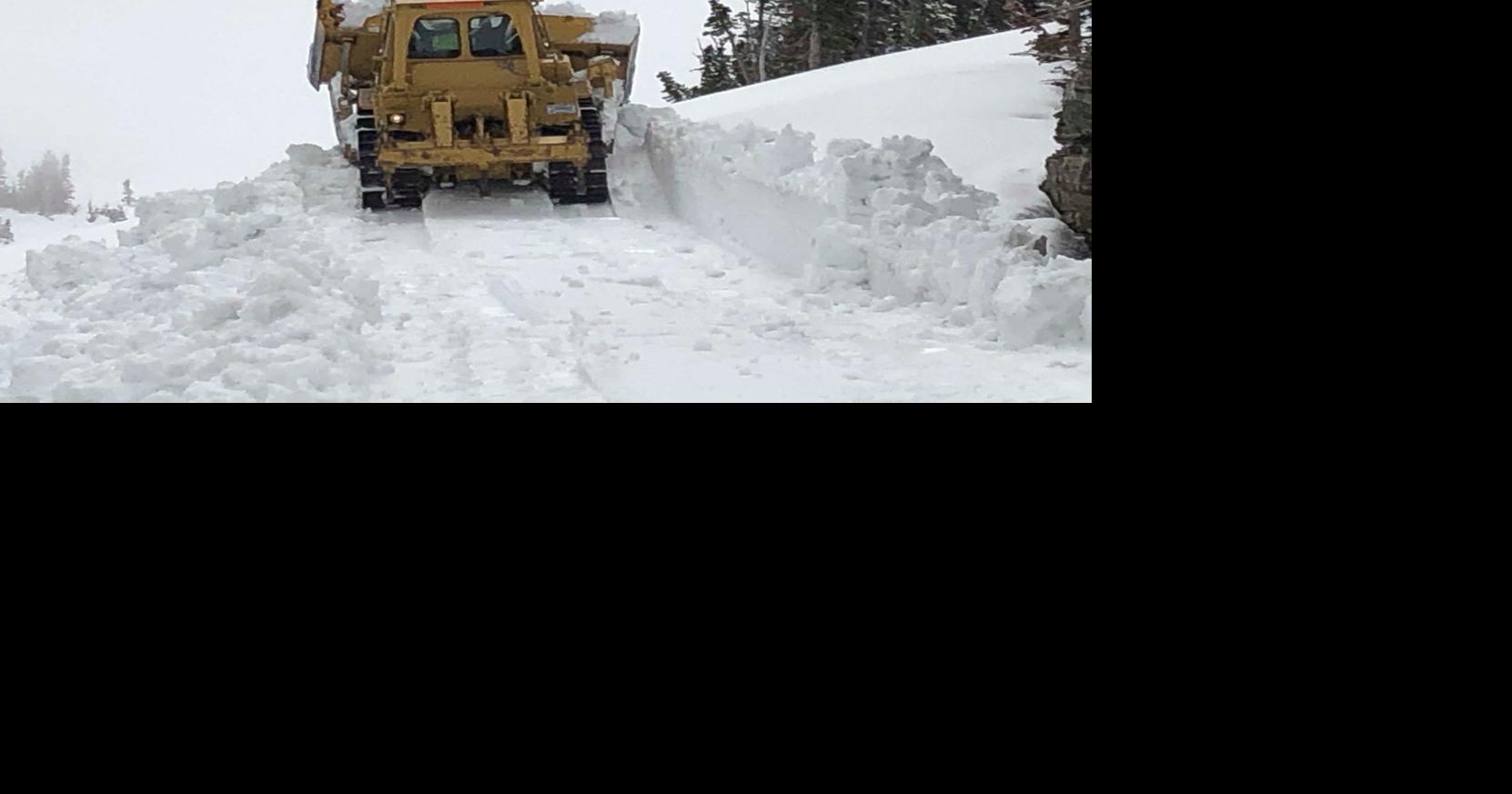 Snow plows make progress on paths, roads at Glacier Bozeman News