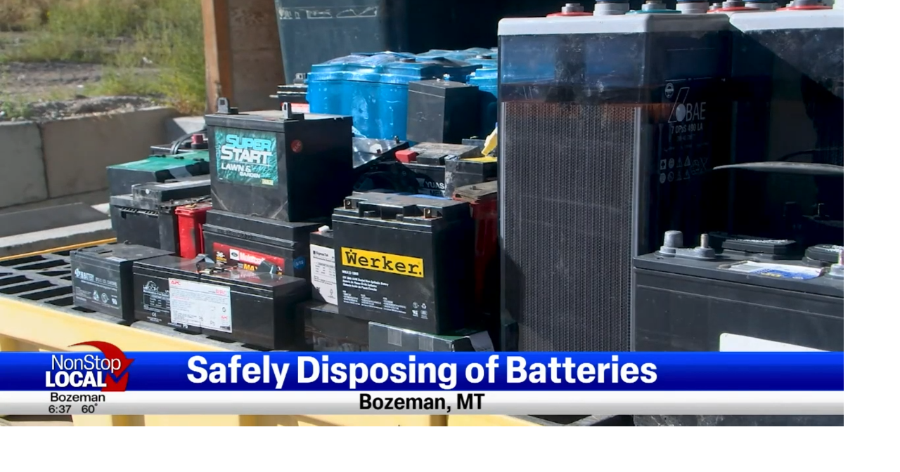 Gallatin Solid Waste Management encourages battery recycling through E