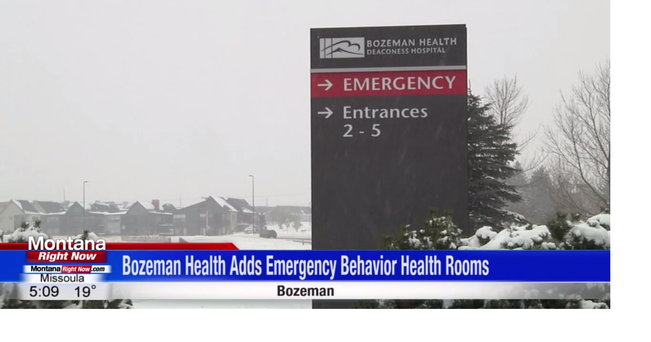 Bozeman Health Deaconess Hospital adding renovated emergency behavioral