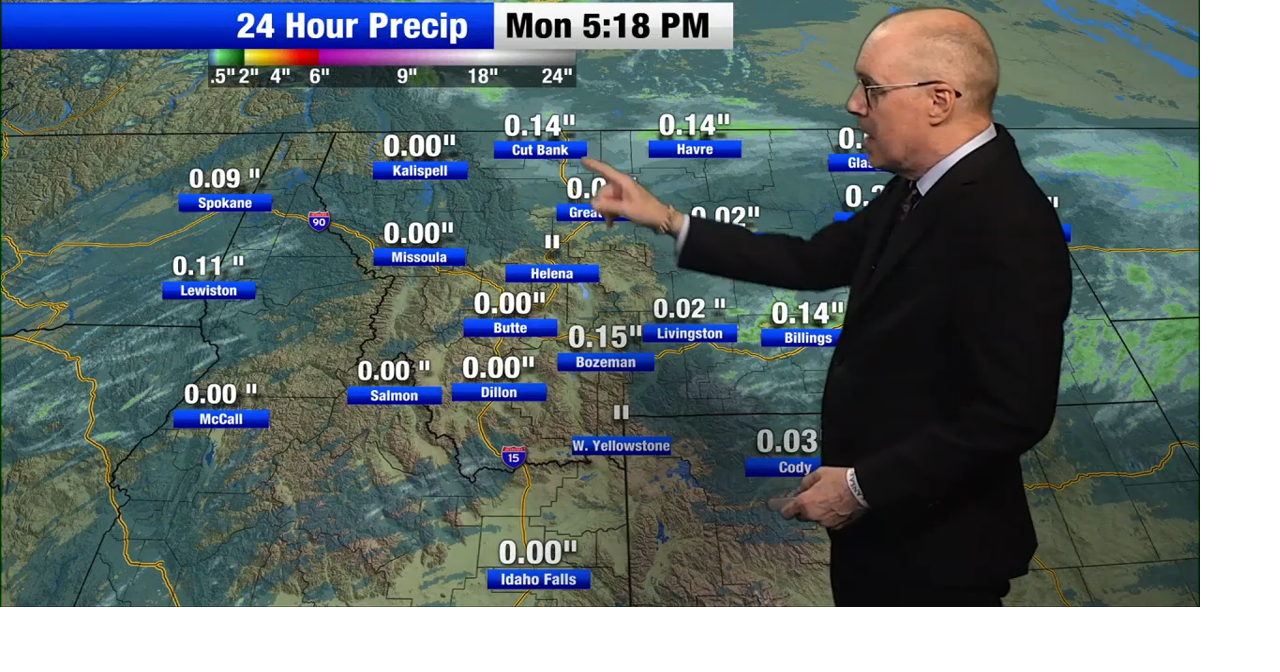 Severe thunderstorms possible Tuesday central and eastern Montana ...