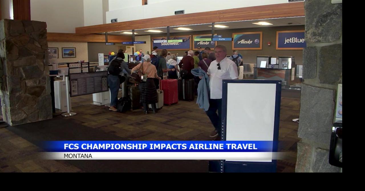 Bozeman airport preps for travel surge as Bobcats head to Nashville