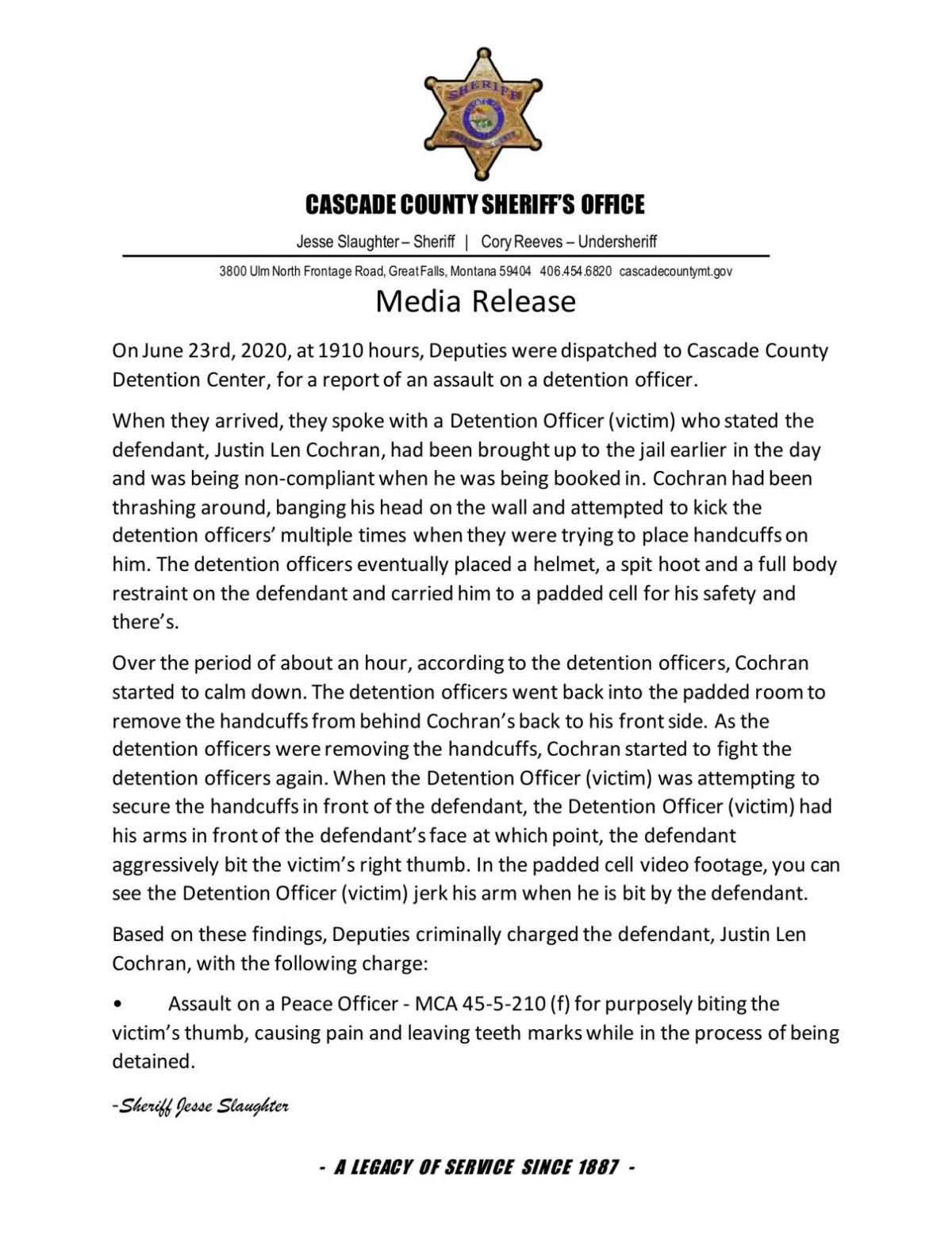 Cascade County Jail Roster - hd7ycbp