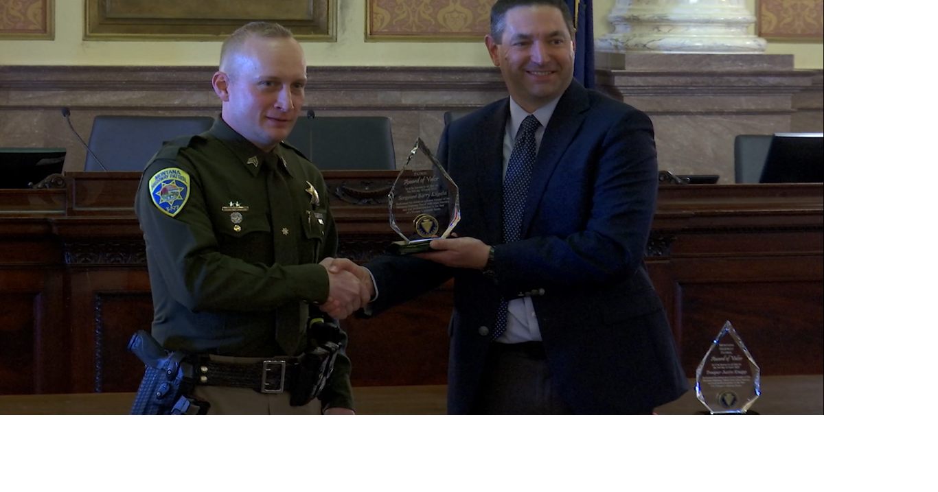 Montana Highway Patrol Troopers receive Award of Valor | Helena News ...
