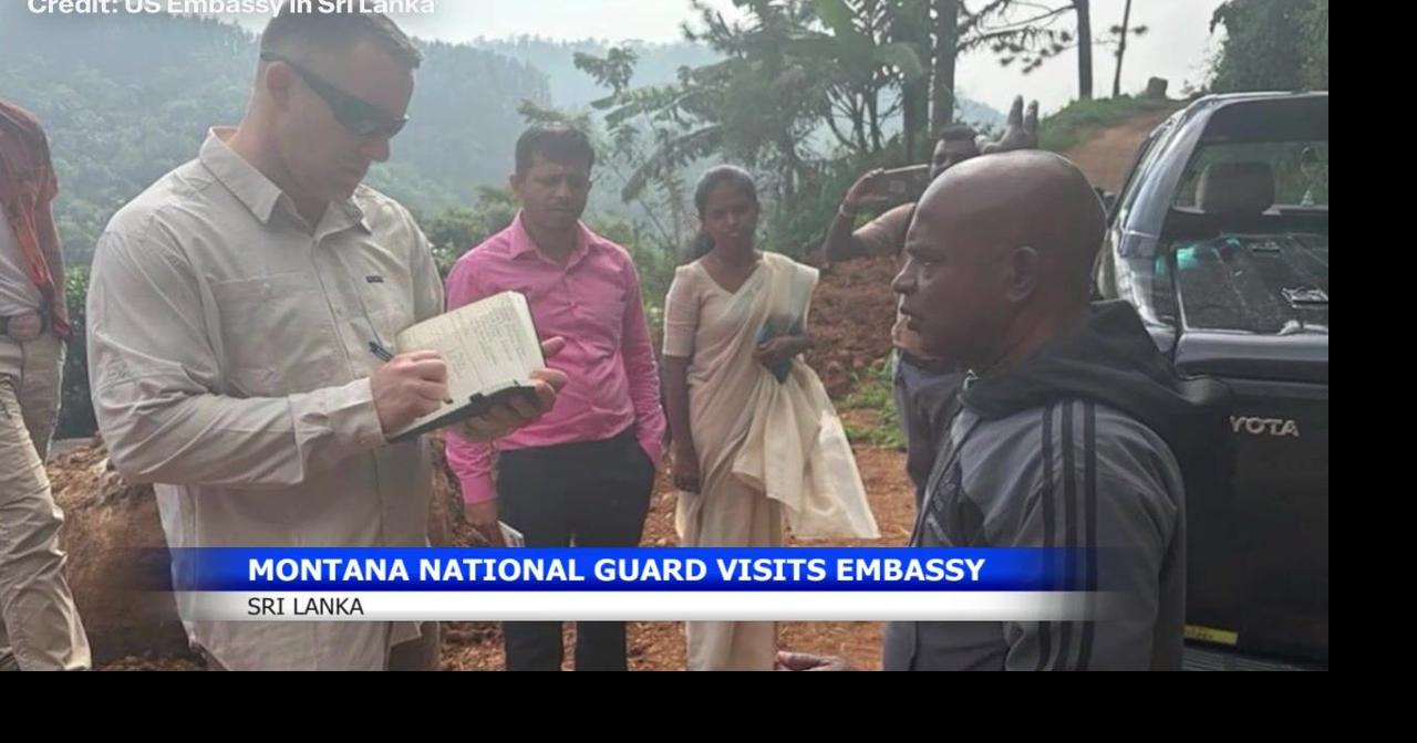 Montana National Guard aids Sri Lanka in disaster recovery efforts
