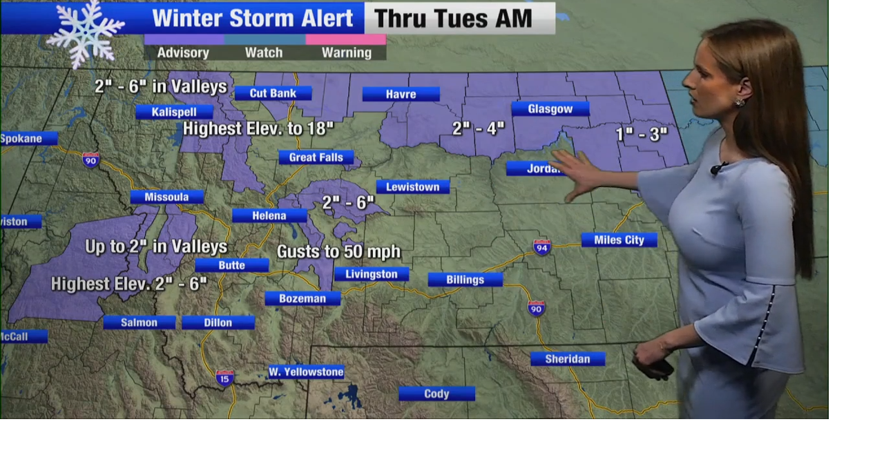 Winter storm to bring snow and rain across Montana | Montana Local ...